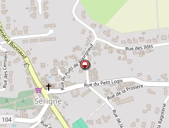 Carte de Complexe Sportif à Sérigné