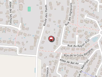 Carte de Bellouard à Nouaillé-maupertuis