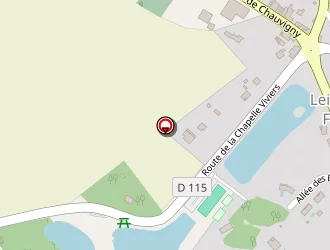 Carte de Les étangs à Leignes-sur-fontaine