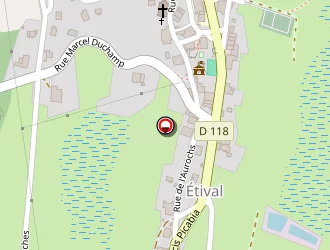 Carte de La Fée Libellule à Étival