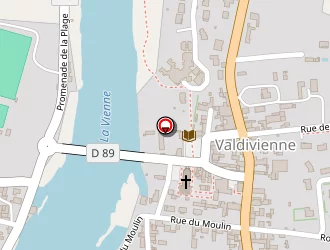 Carte de La Poste à Valdivienne