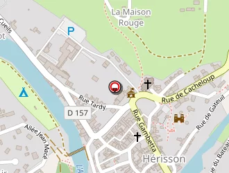 Carte de La Poste à Hérisson