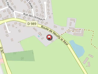 Carte de Electrocentre à Toulon-sur-allier