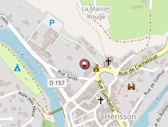 Carte de Maison Des Loisirs De Herisson à Hérisson