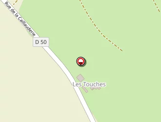 Carte de Priouzeau Thierry à Couture (la)