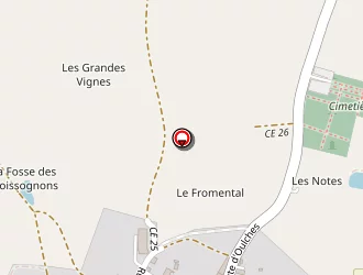 Carte de Agence Postale à Prissac