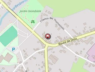 Carte de Piscine à Dompierre-sur-besbre