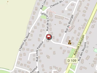 Carte de Bohin Brigitte à Orgelet