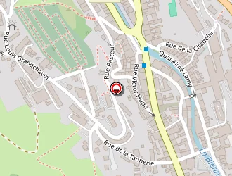 Carte de Métifiot Pneus à Morez