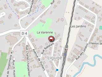 Carte de Pepc à Ligugé