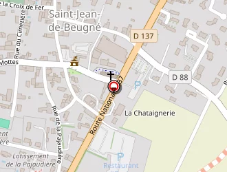 Carte de Roger Sicard à Saint-jean-de-beugné