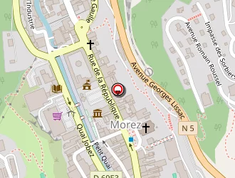 Carte de Groupama Assurances à Morez