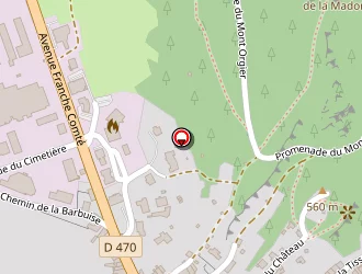 Carte de Petit Casino à Orgelet