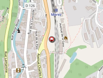 Carte de La Poste à Morez