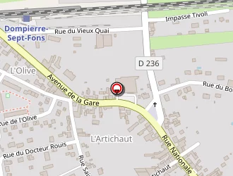 Carte de Mairie à Dompierre-sur-besbre