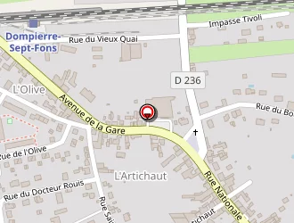 Carte de Vival à Dompierre-sur-besbre