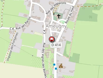 Carte de Urgence (services Locaux) à Ameugny