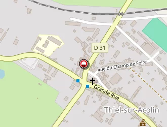 Carte de Vival à Thiel-sur-acolin