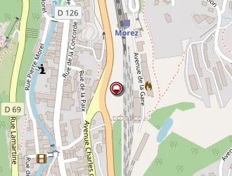 Carte de Lapprand Florence à Morez