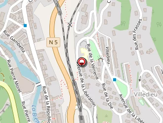 Carte de Célia Pressing à Morez