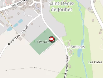 Carte de Taxi Robert à Saint-denis-de-jouhet