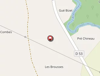 Carte de Sarrias Jean à Chalais