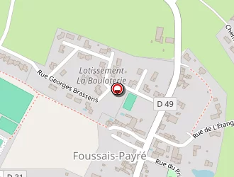 Carte de Gabillet Sandra à Foussais-payré