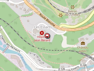 Carte de Prost Décolletage à Morez