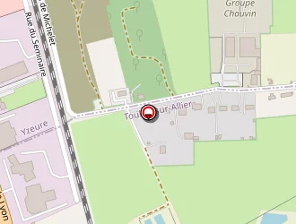 Carte de Chauvin à Yzeure