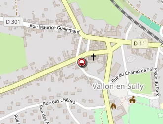 Carte de Fluzat Thierry à Vallon-en-sully