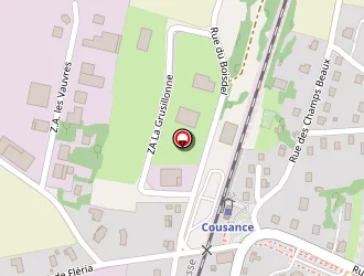 Carte de Tessier Catherine à Cousance