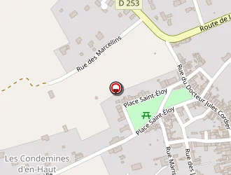 Carte de Les Vieux Murs à Souvigny