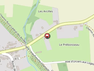 Carte de La Poste à Urciers