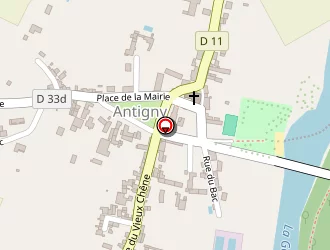 Carte de Aire De Loisirs à Antigny