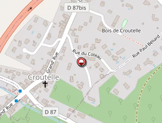 Carte de Garage Sedp Auto à Croutelle