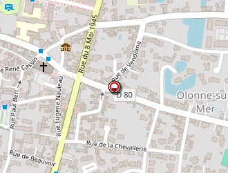 Carte de Villeneuve Nathalie à Olonne-sur-mer