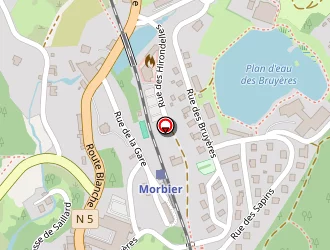 Carte de Le Passé Contemporain à Morbier