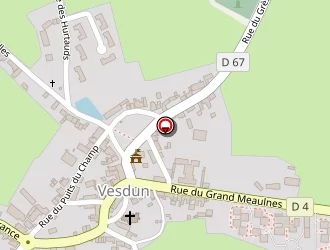 Carte de Ecole à Vesdun