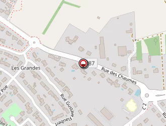 Carte de Sarret Bertrand à Fontaine-le-comte