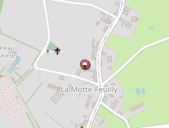 Carte de Rouillard à Motte-feuilly (la)