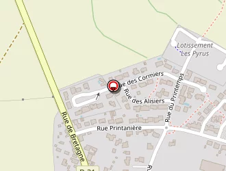 Carte de Cherruaud Karine à Grosbreuil