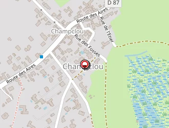 Carte de Base De Canoë - Ecluse Des Loirs à Olonne-sur-mer