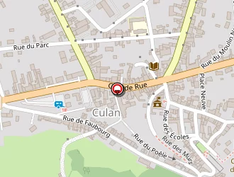 Carte de Chateau De Culan à Culan