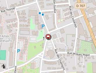 Carte de Fernandez Denis à Moulins