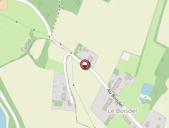 Carte de Blanc Pierre à Cuisia