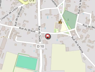 Carte de Complexe Sportif à Thiré