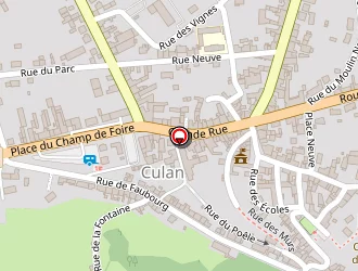 Carte de Elorine à Culan