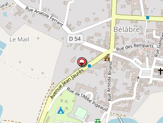 Carte de Costa Gaio José à Bélâbre