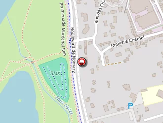 Carte de Chalmin Bernard à Moulins