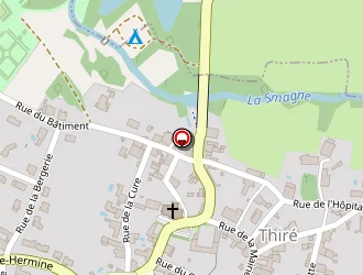 Carte de Cuma De Thire à Thiré